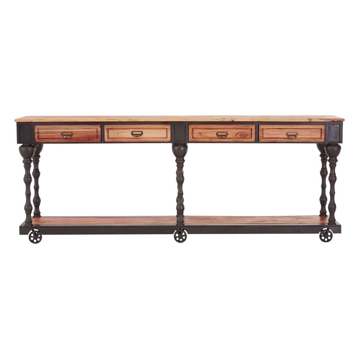New Foundry 4 Drawers Console Table.