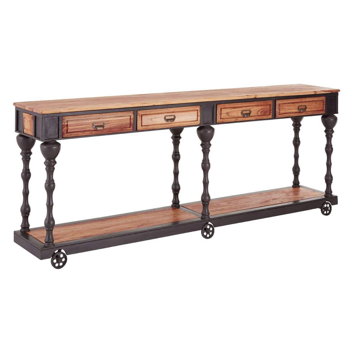 New Foundry 4 Drawers Console Table.