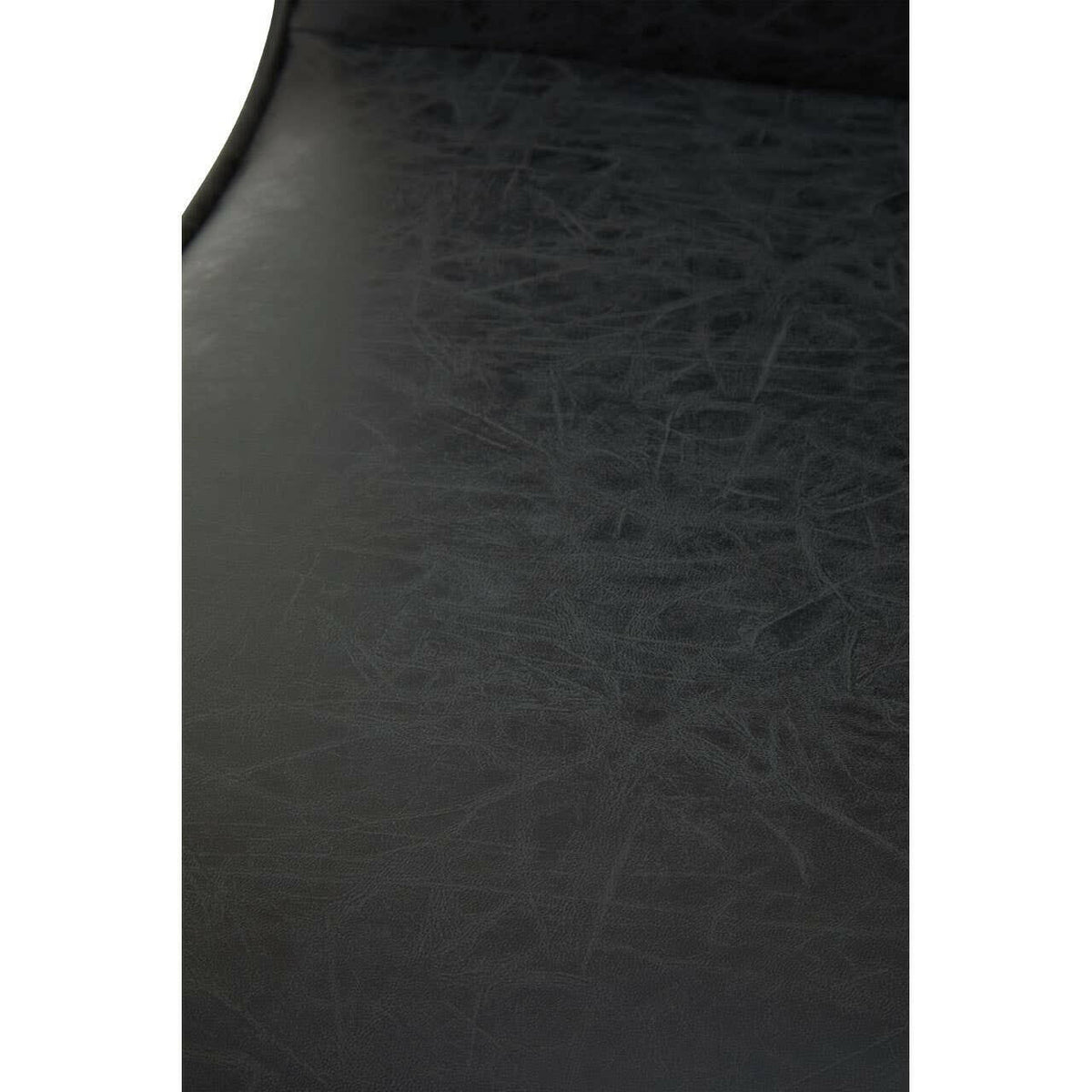 New Foundry Black Leather Effect Chair.