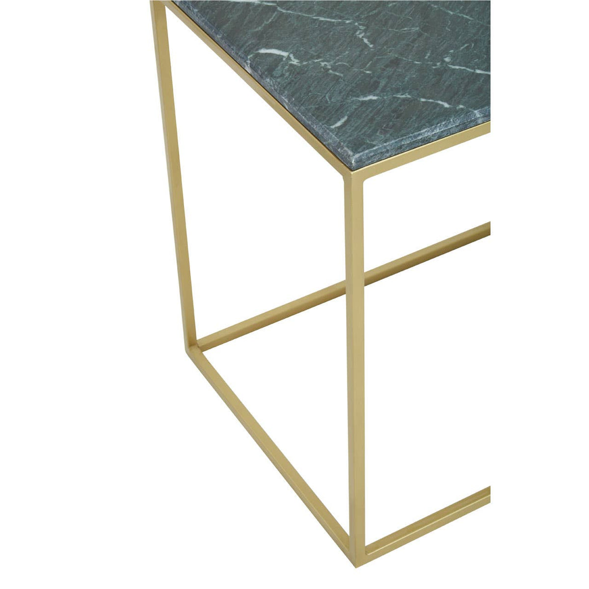 Nirvana Assorted Marble And Gold Frame Console Table.
