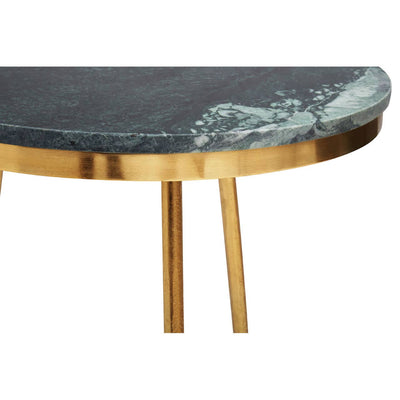 Noosa & Co. Living Nirvana Green Marble Side Table House of Isabella UK