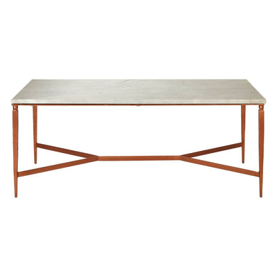 Noosa & Co. Living Nirvana White Marble Top Coffee Table House of Isabella UK