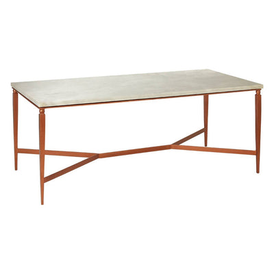 Noosa & Co. Living Nirvana White Marble Top Coffee Table House of Isabella UK