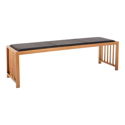 Noosa & Co. Living Novara Rose Gold Bench House of Isabella UK