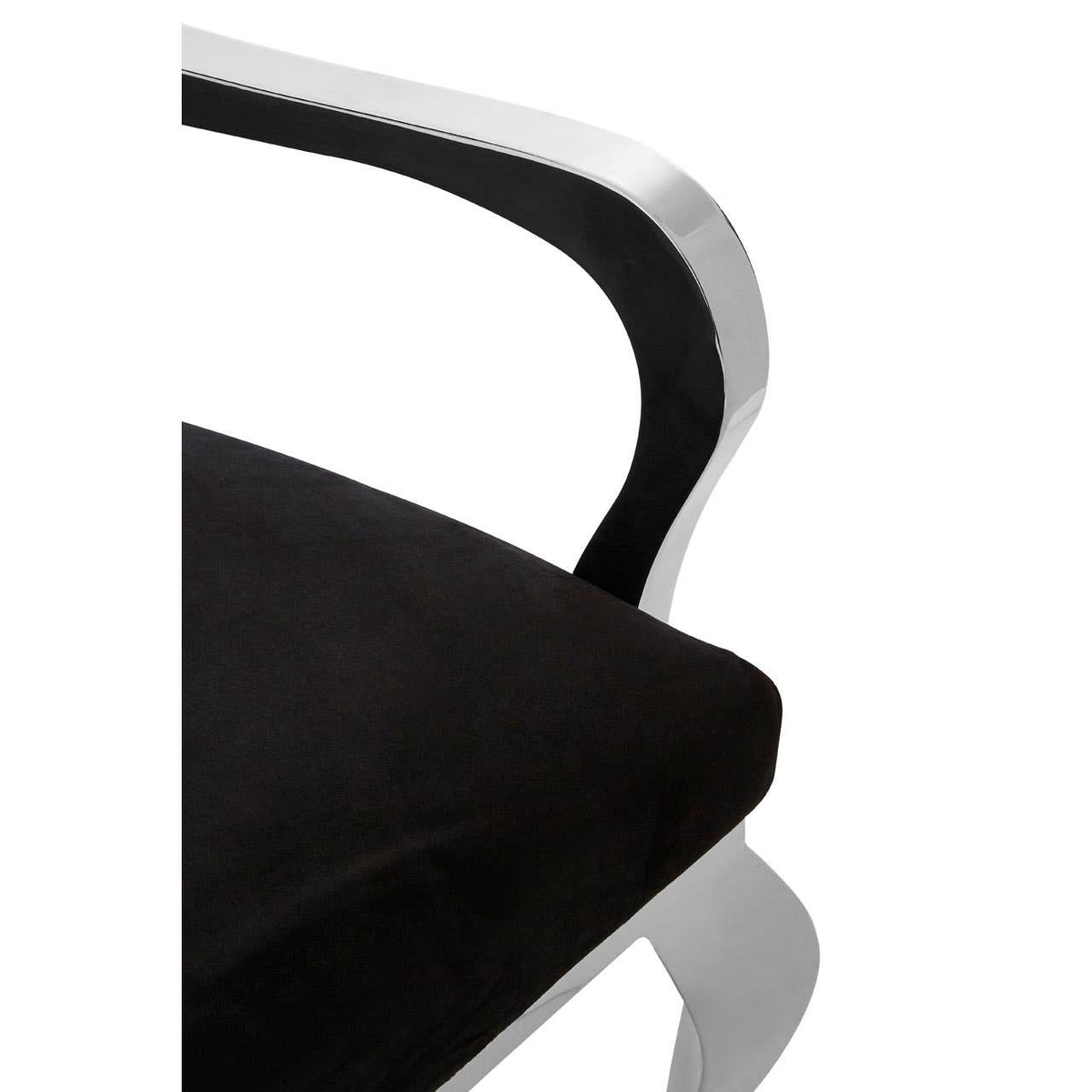 Novara Silver Baroque Chair.