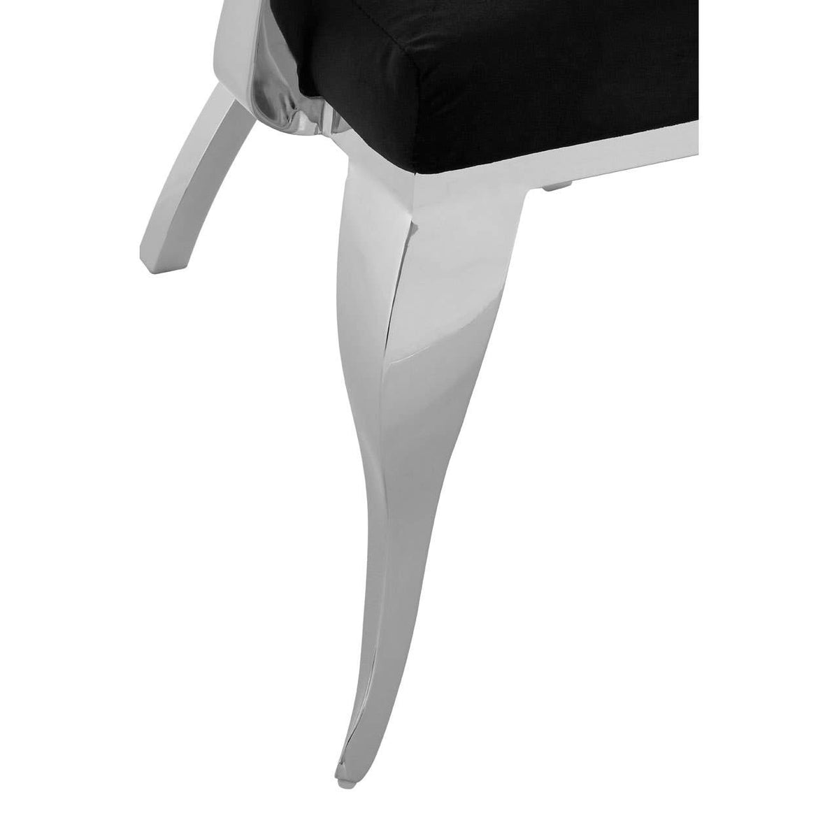 Novara Silver Baroque Chair.