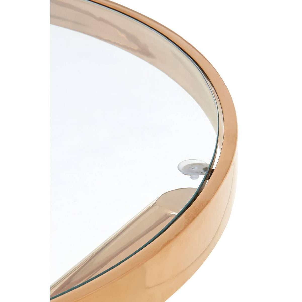 Novo Round Rose Gold Side Table.