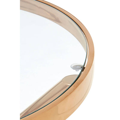 Noosa & Co. Living Novo Round Rose Gold Side Table House of Isabella UK