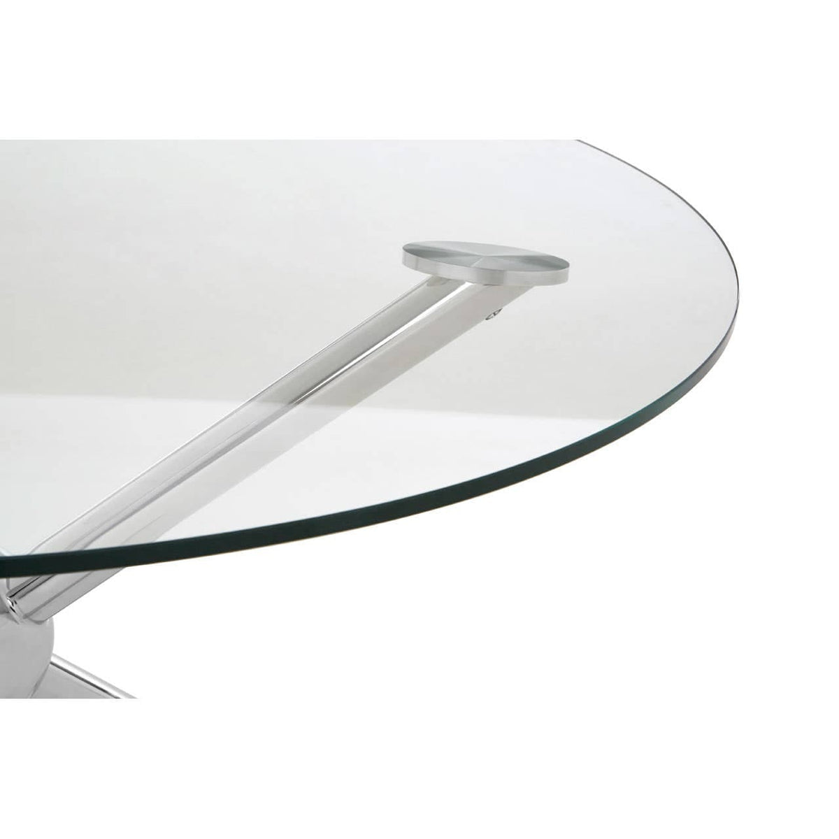 Novo Round Silver Coffee Table.