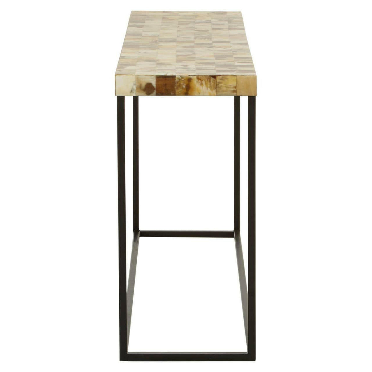 Obra Cream Shell Console Table.