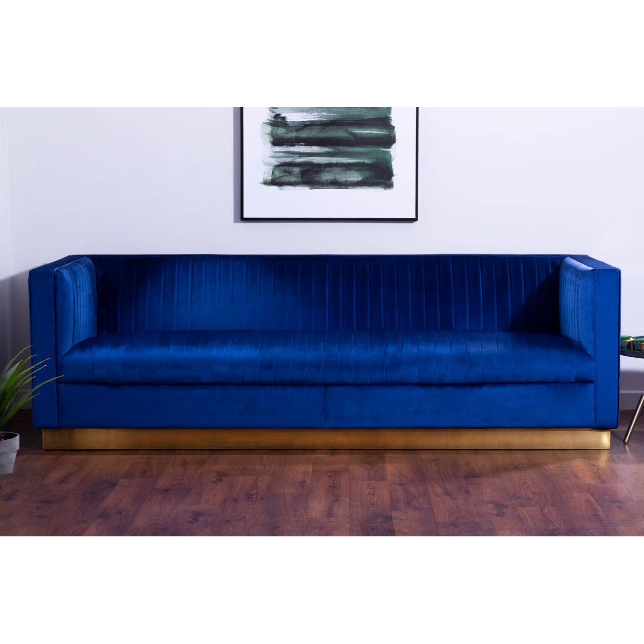 Noosa & Co. Living Opal 3 Seat Deep Blue Sofa House of Isabella UK