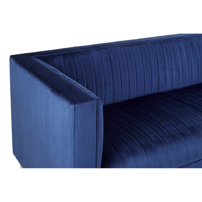 Noosa & Co. Living Opal 3 Seat Deep Blue Sofa House of Isabella UK