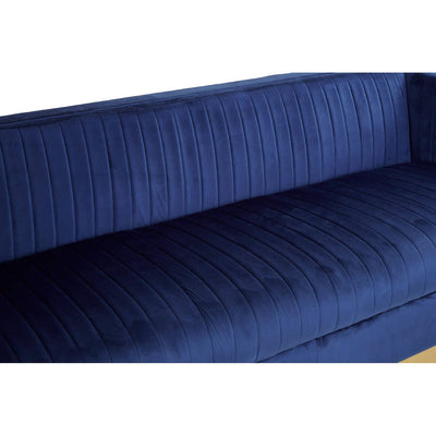 Noosa & Co. Living Opal 3 Seat Deep Blue Sofa House of Isabella UK