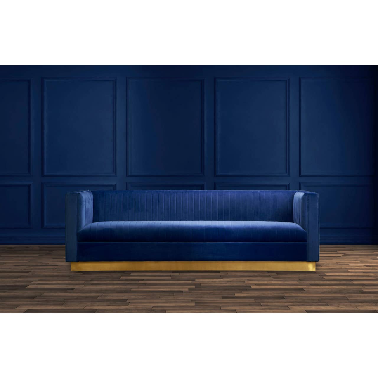 Noosa & Co. Living Opal 3 Seat Deep Blue Sofa House of Isabella UK