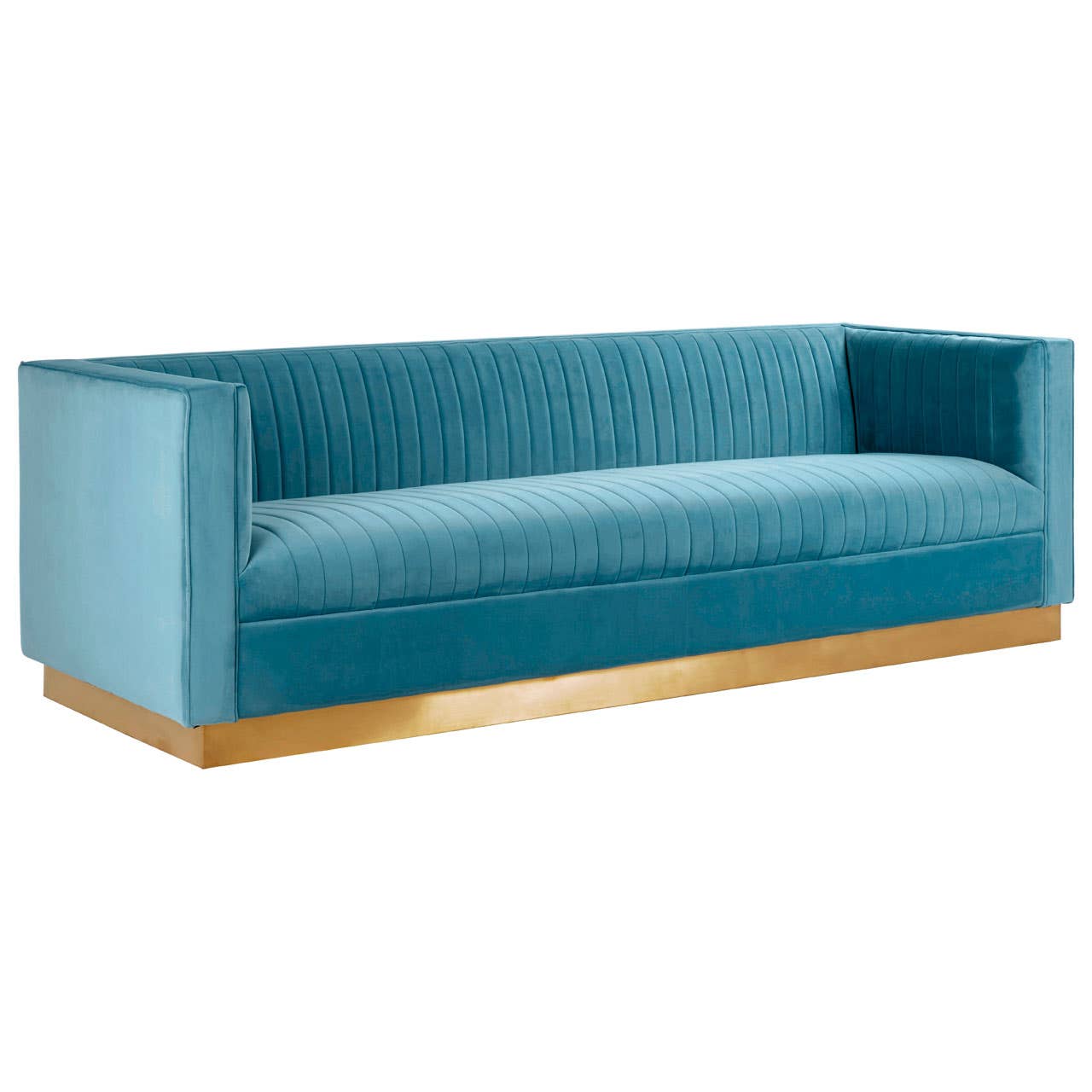 Noosa & Co. Living Opal 3 Seat Light Blue Sofa House of Isabella UK