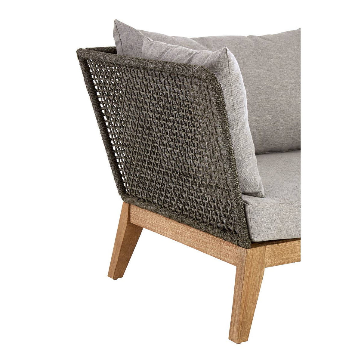 Opus 3 Seat Grey Sofa.