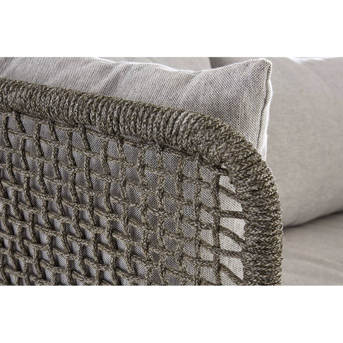 Opus 3 Seat Grey Sofa.