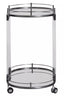 Noosa & Co. Living Oria Drinks Trolley in Metallic Frame House of Isabella UK