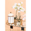 Noosa & Co. Living Oria Drinks Trolley With Warm Gold Metallic Frame House of Isabella UK
