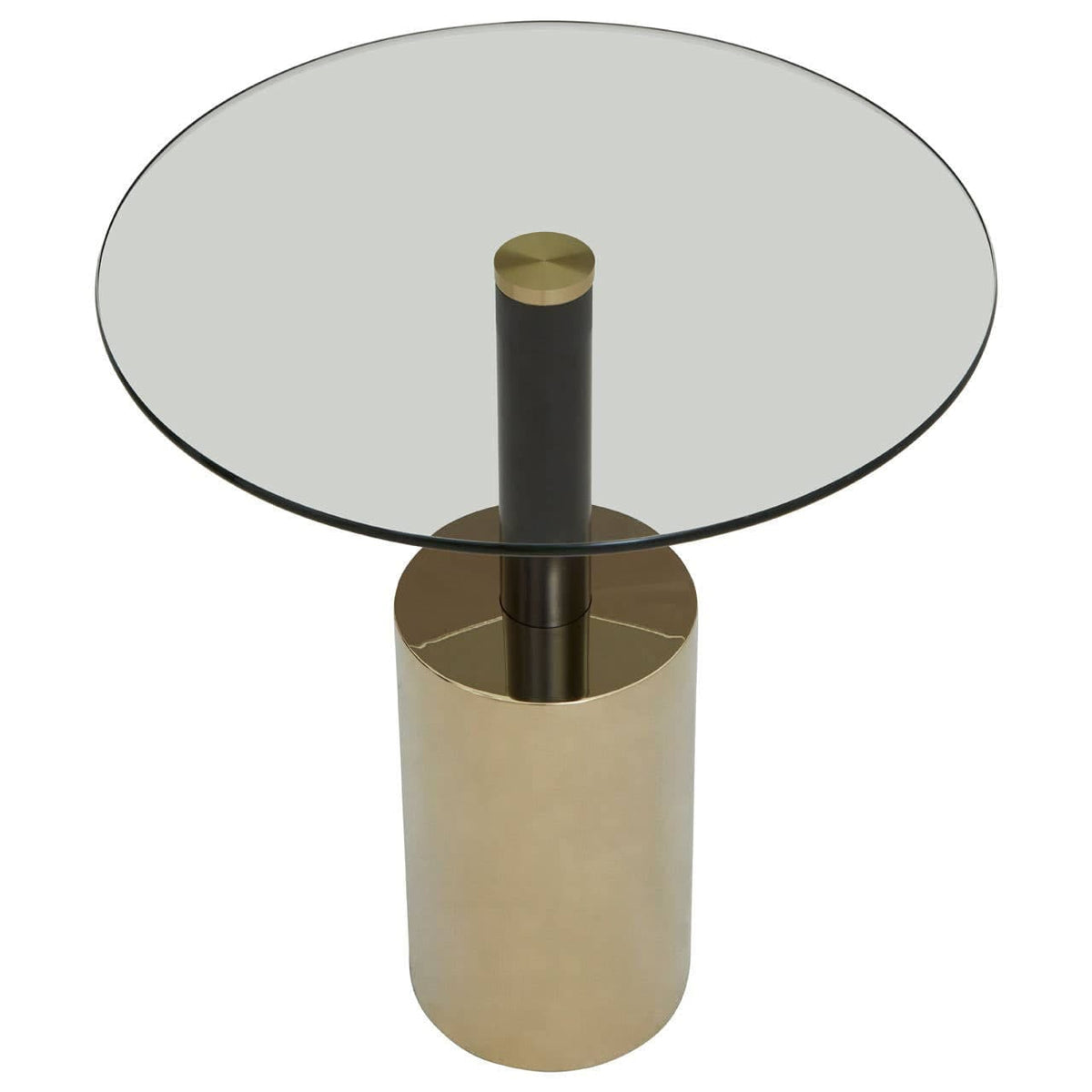 Noosa & Co. Living Oria End Table With Warm Metallic Base House of Isabella UK