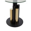 Noosa & Co. Living Oria Glass Gold And Black Base Side Table House of Isabella UK