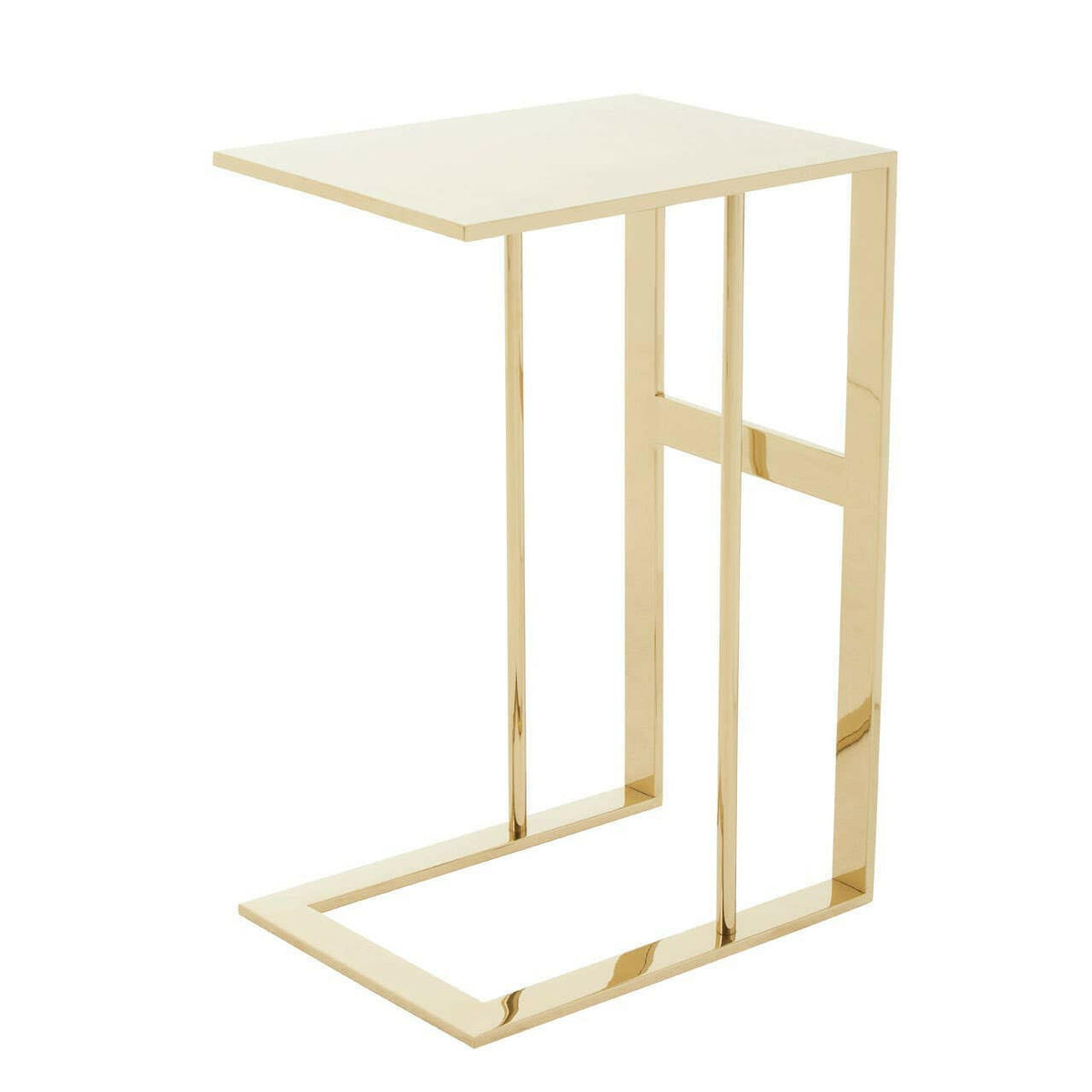 Oria Gold Side Table.