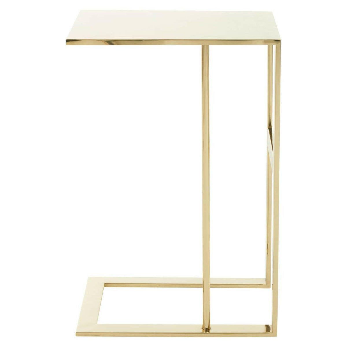 Oria Gold Side Table.