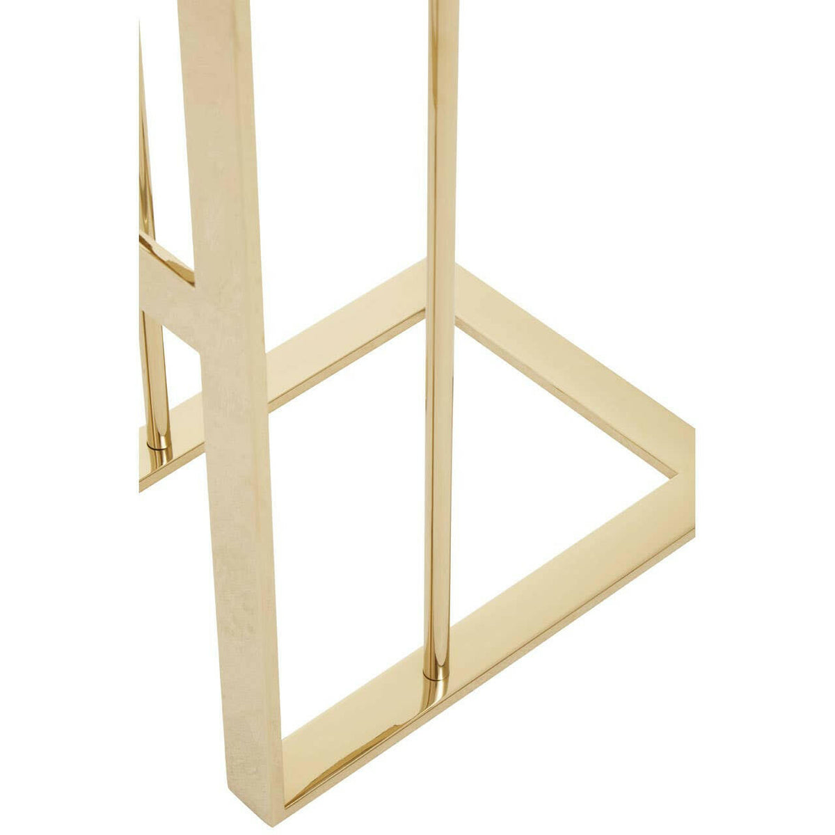 Oria Gold Side Table.