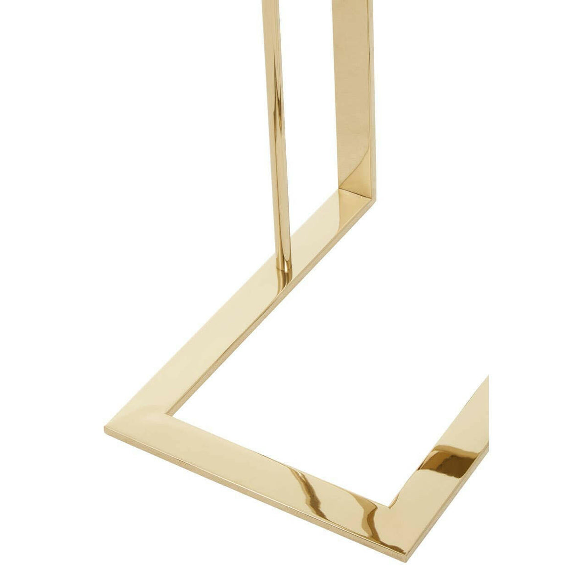 Oria Gold Side Table.