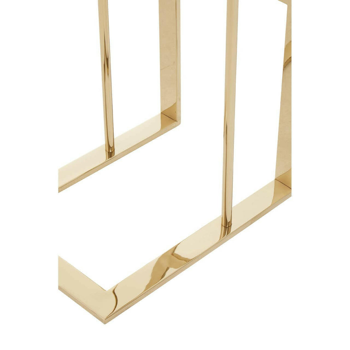 Oria Gold Side Table.