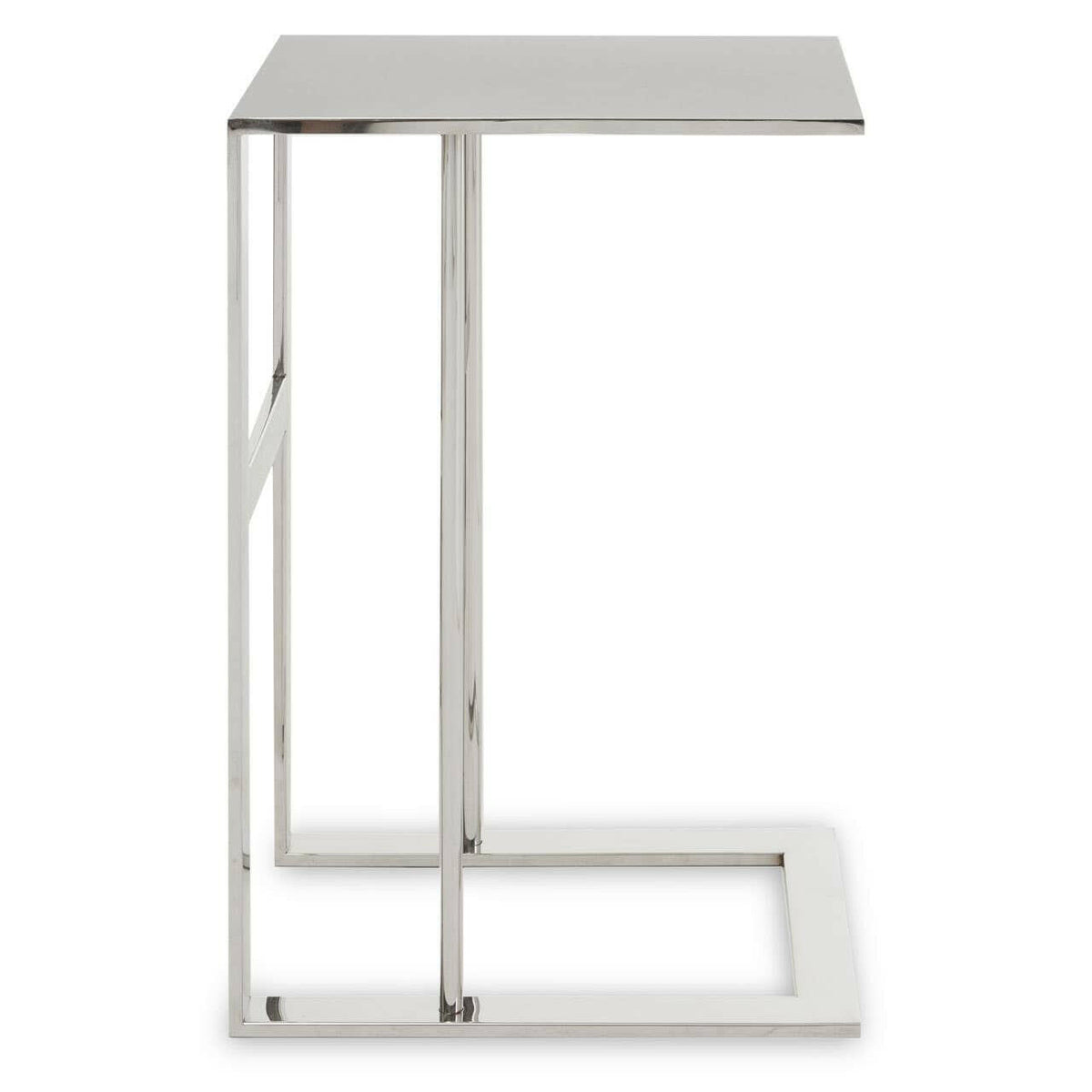 Oria Silver Side Table.