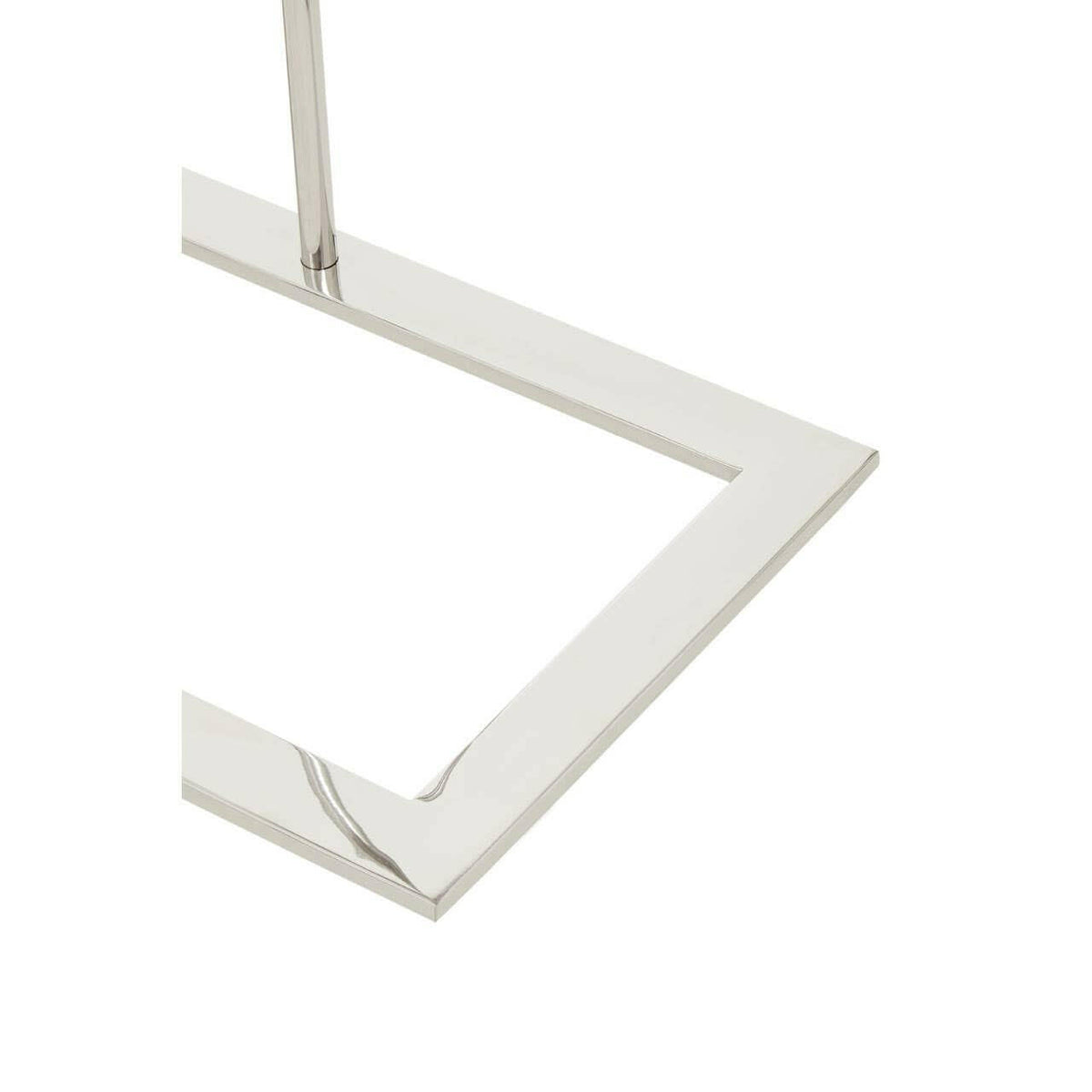 Oria Silver Side Table.