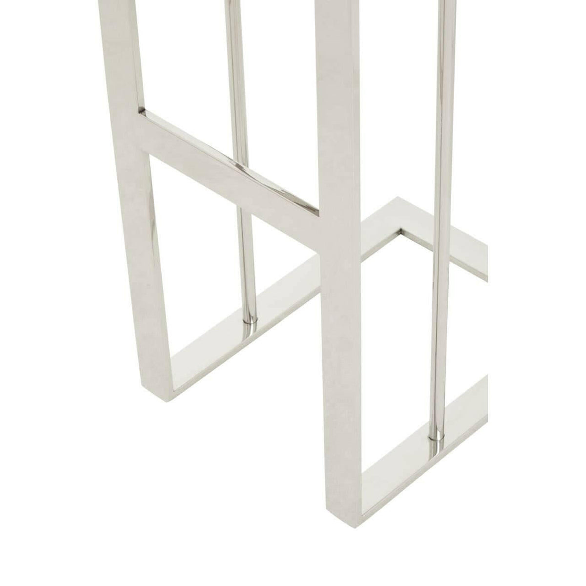 Oria Silver Side Table.