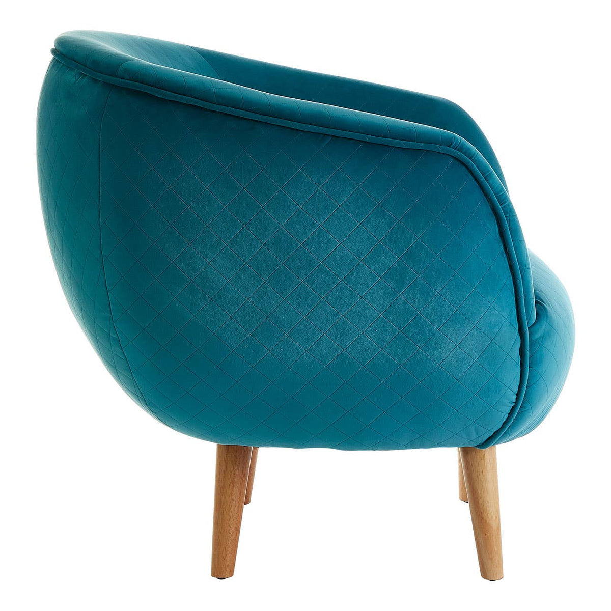 Oscar Teal Fabric Chair.