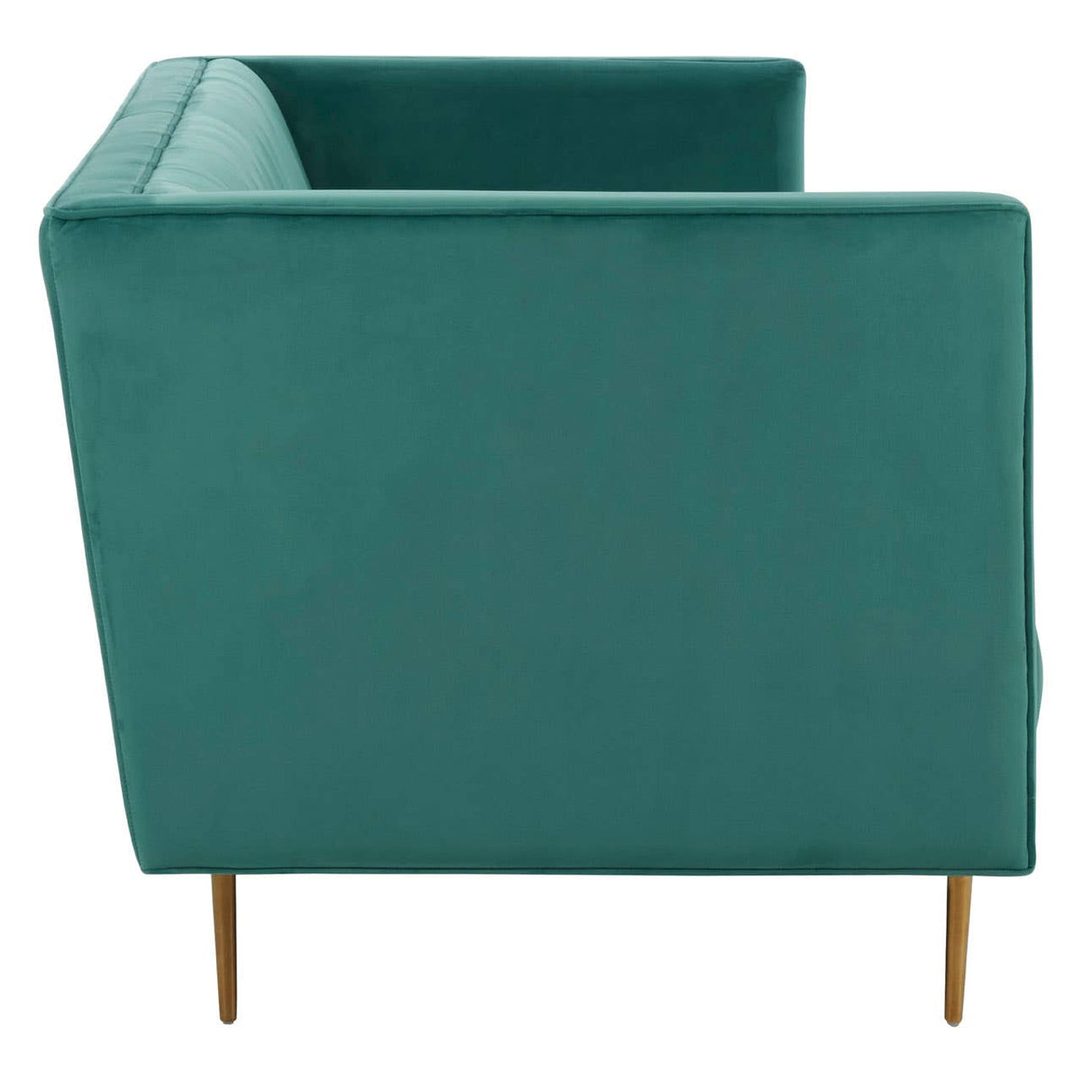 Otylia 3 Seat Green Sofa.