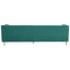Otylia 3 Seat Green Sofa.