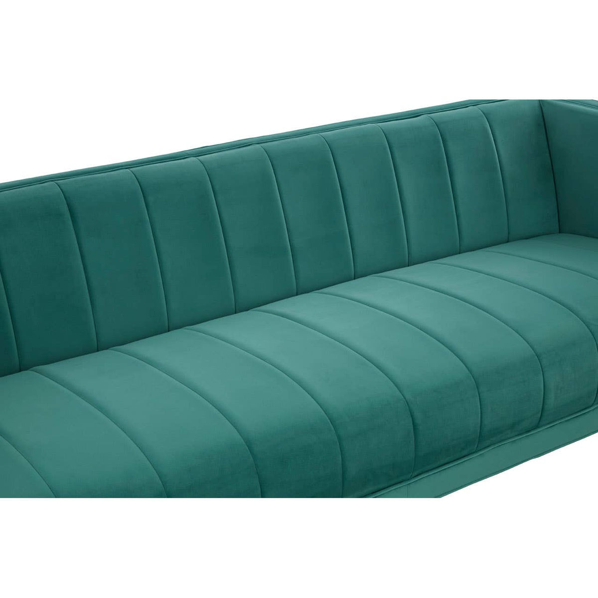 Otylia 3 Seat Green Sofa.