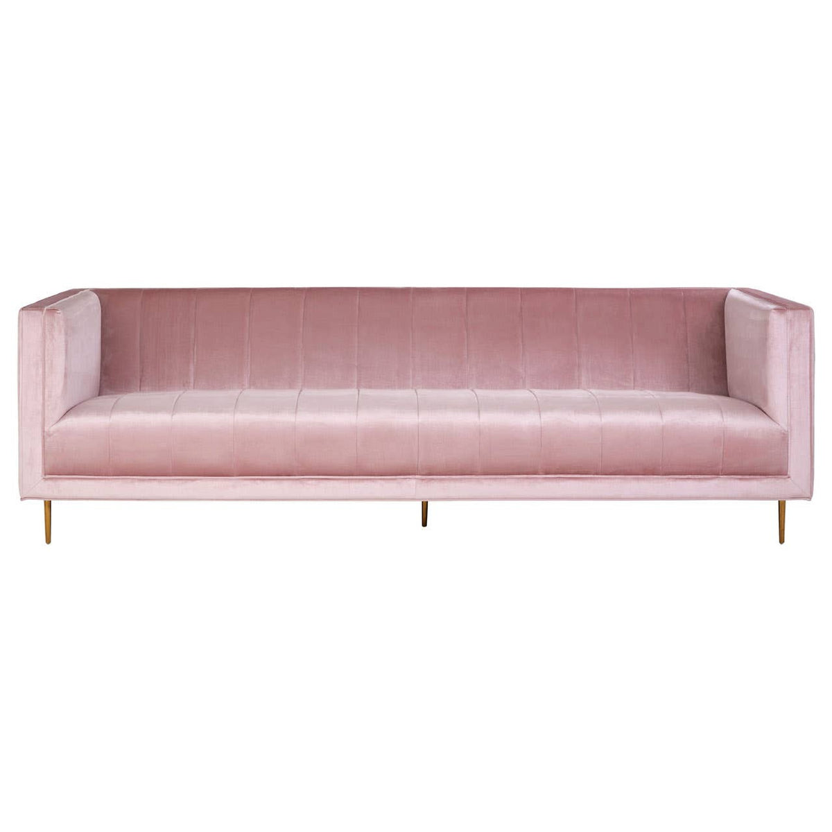 Otylia 3 Seat Pink Sofa.