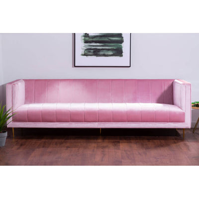 Noosa & Co. Living Otylia 3 Seat Pink Sofa House of Isabella UK