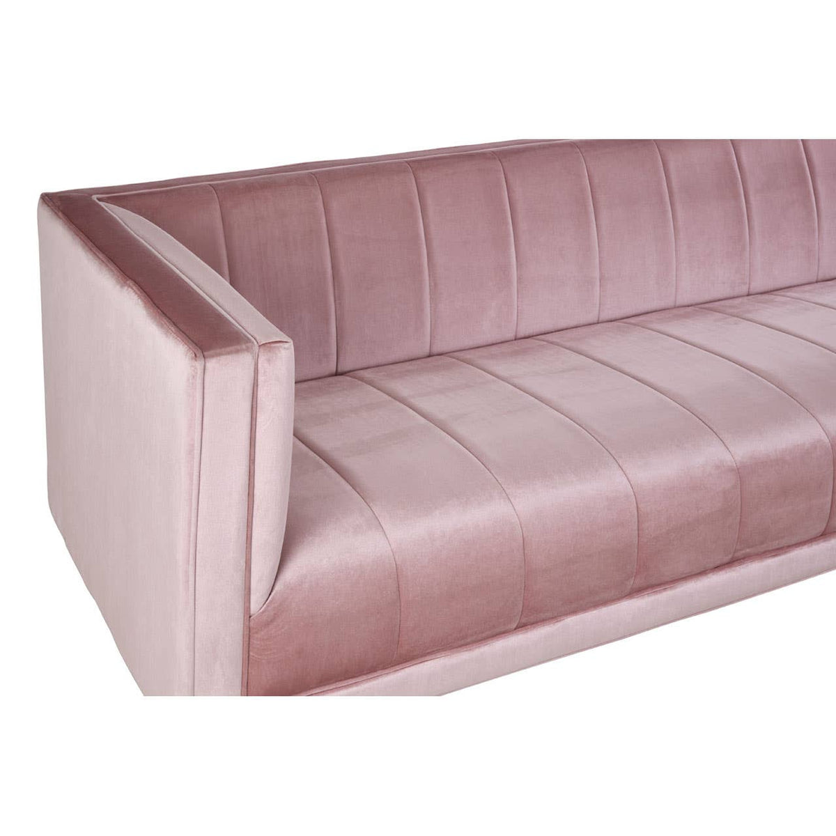 Otylia 3 Seat Pink Sofa.