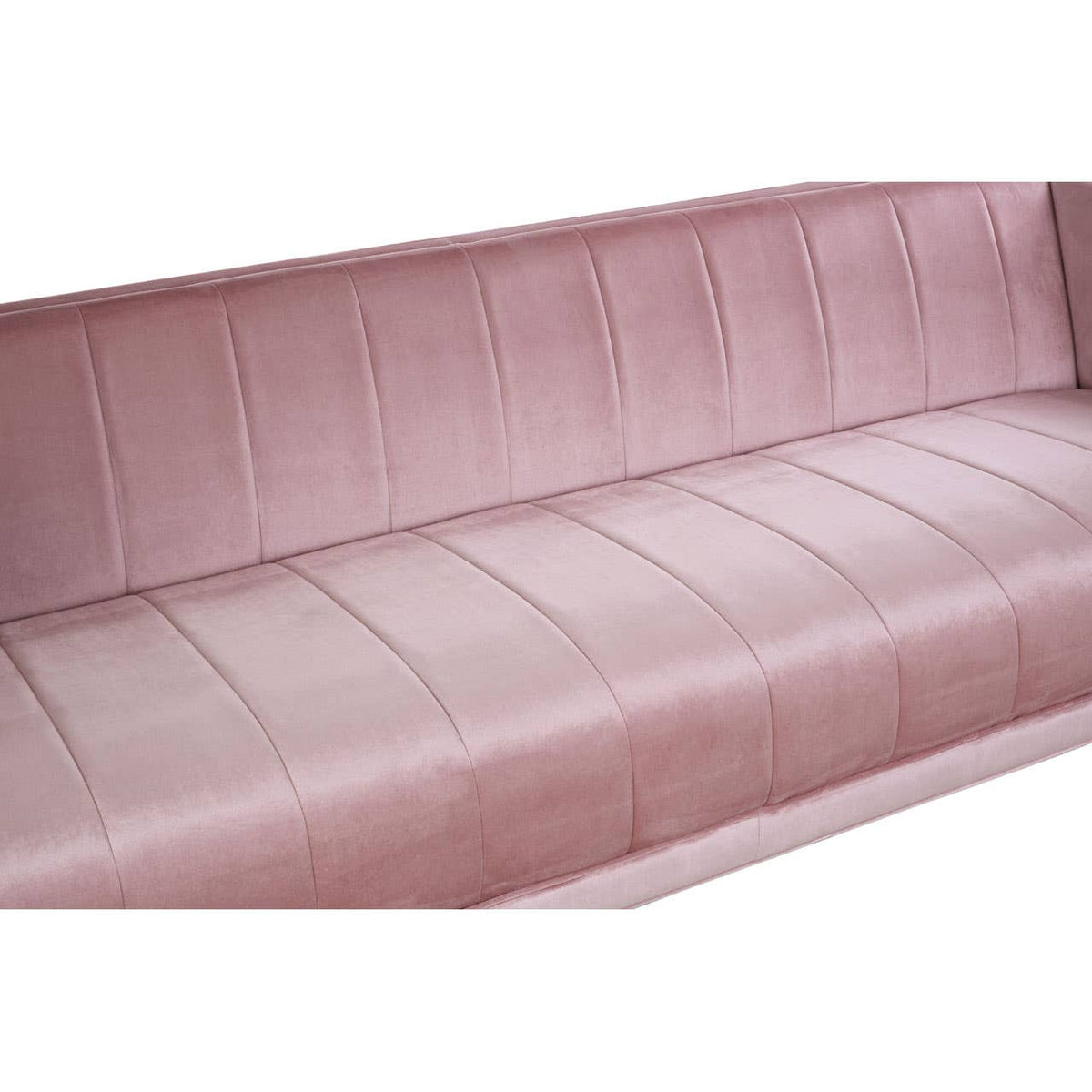 Otylia 3 Seat Pink Sofa.