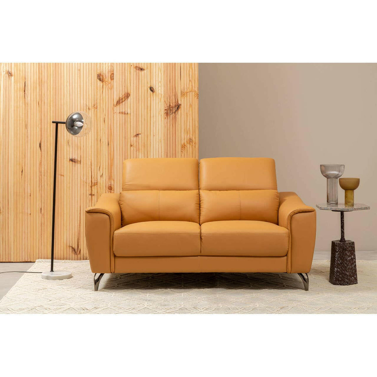 Padua 2 Seater Leather Sofa.