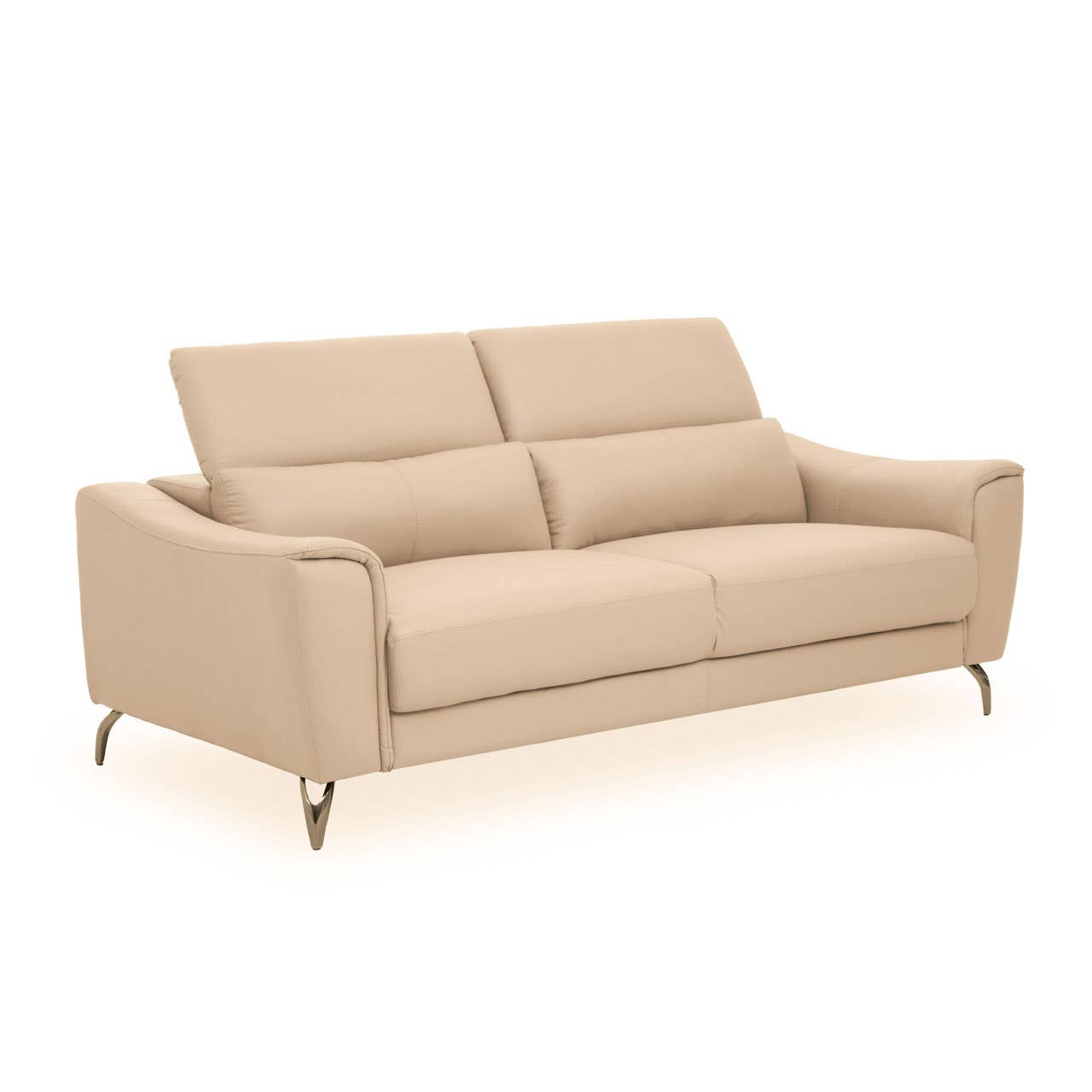 Noosa & Co. Living Padua 3 Seat Leather Sofa House of Isabella UK