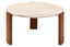 Noosa & Co. Living Palermo Round Travertine Top Large Coffee Table House of Isabella UK