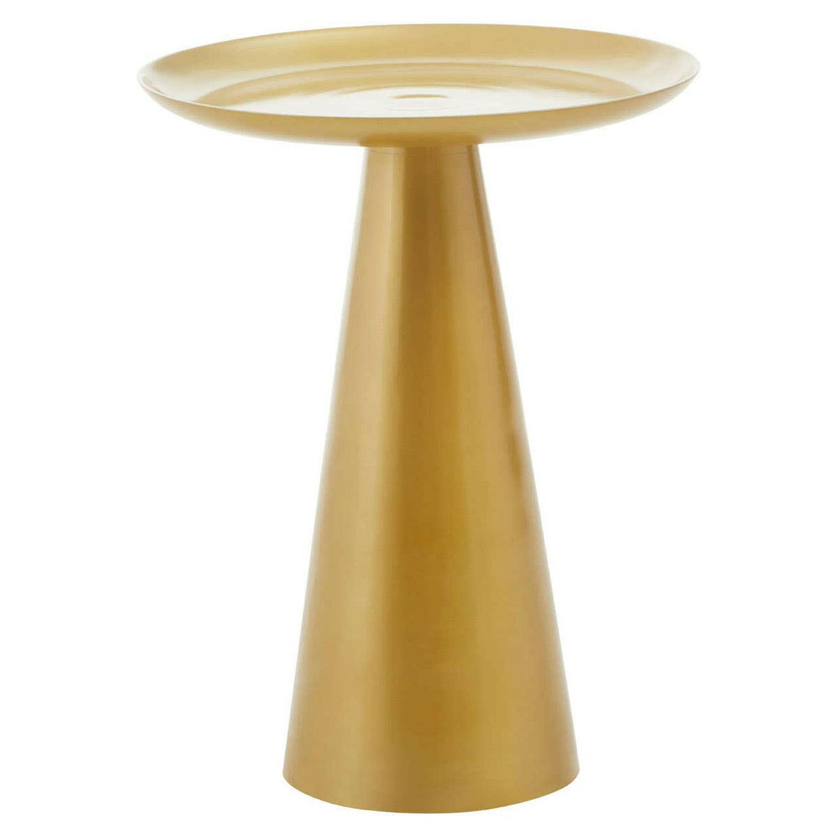 Pali Gold Round Side Table.