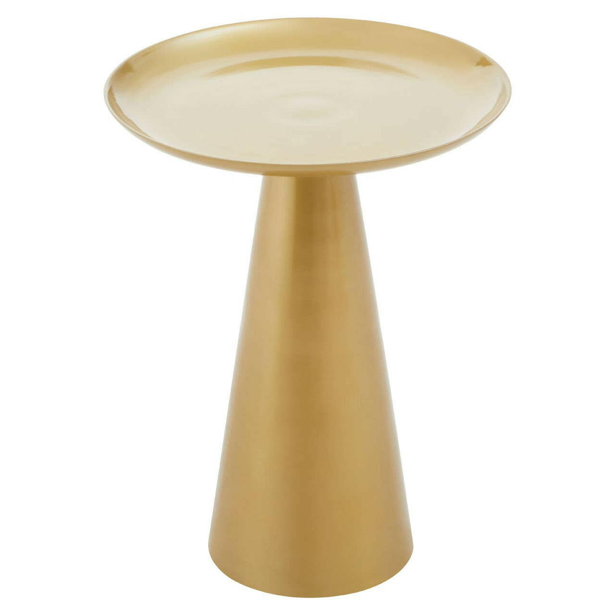 Pali Gold Round Side Table.