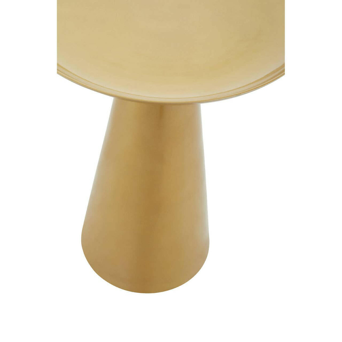 Pali Gold Round Side Table.