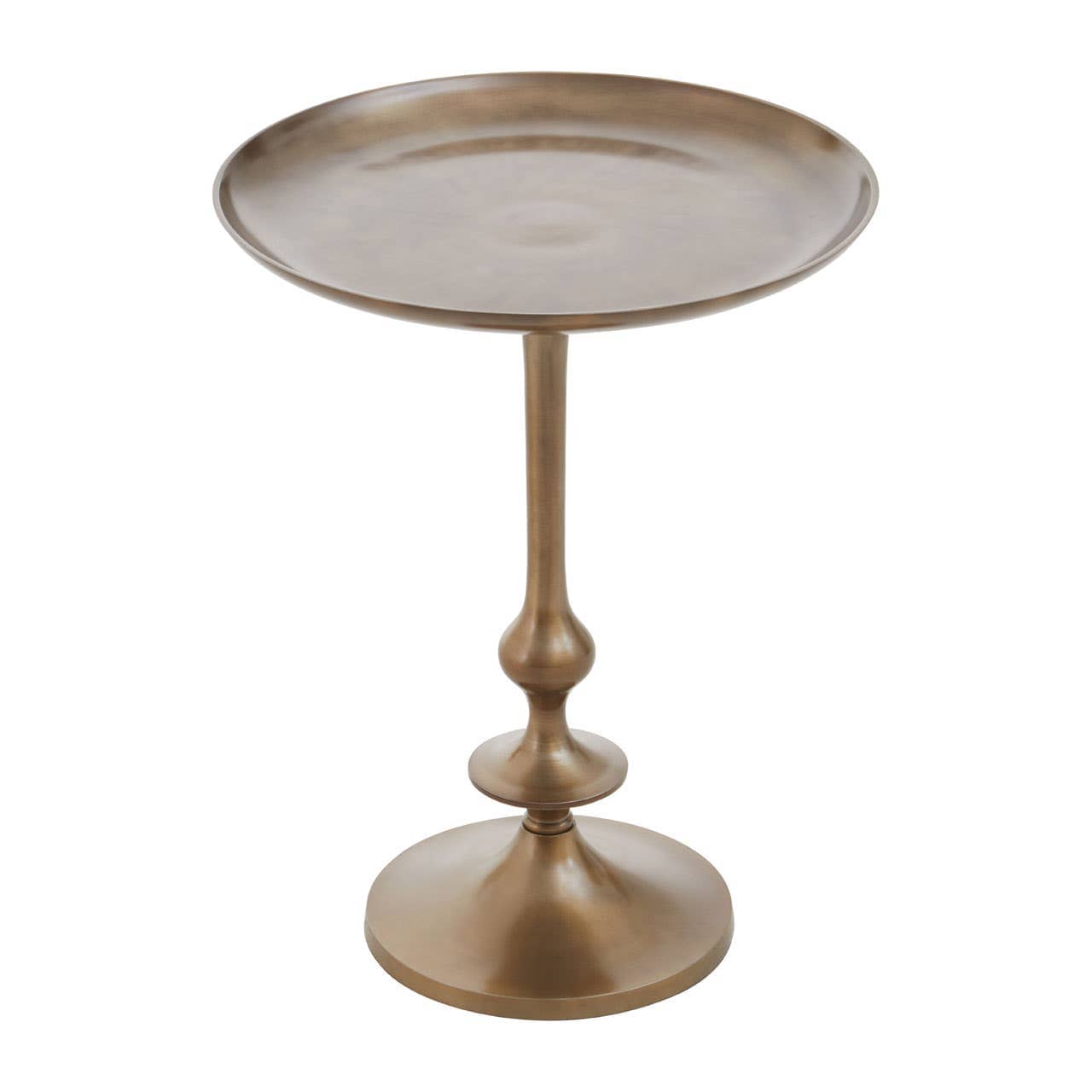 Noosa & Co. Living Pali Small Antique Brass Side Table House of Isabella UK