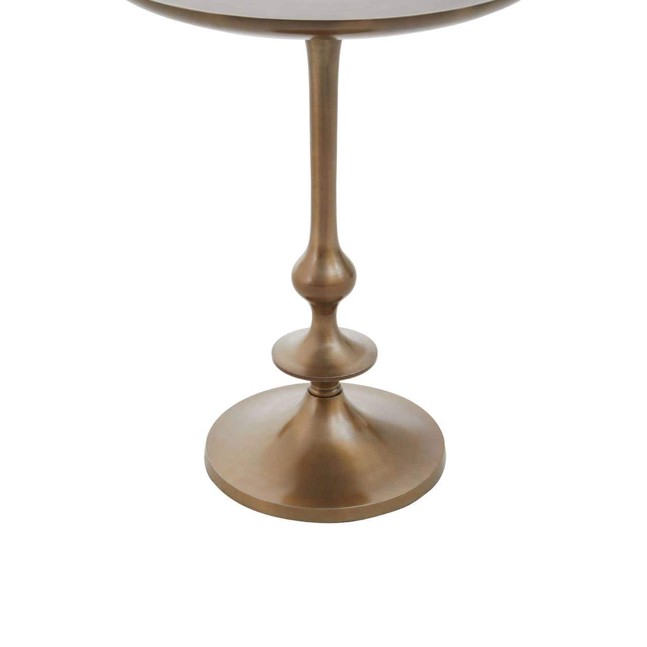 Noosa & Co. Living Pali Small Antique Brass Side Table House of Isabella UK