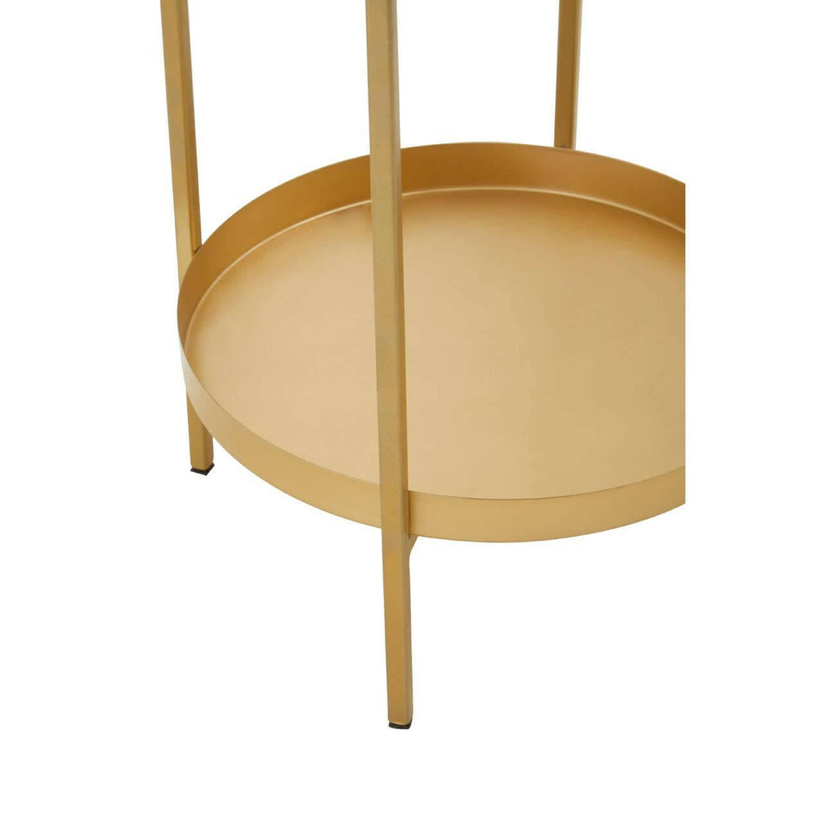 Pali Two Tier Glass Side Table.